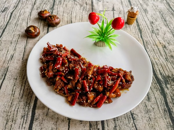 冷吃兔肉的做法-香辣味炒菜譜