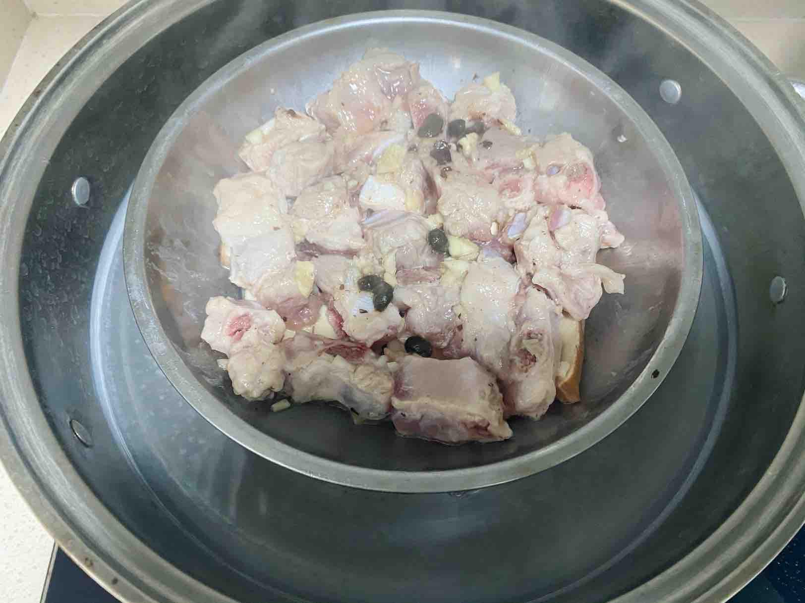 豆干蒜蓉豆豉蒸排骨的做法-家常味蒸菜譜