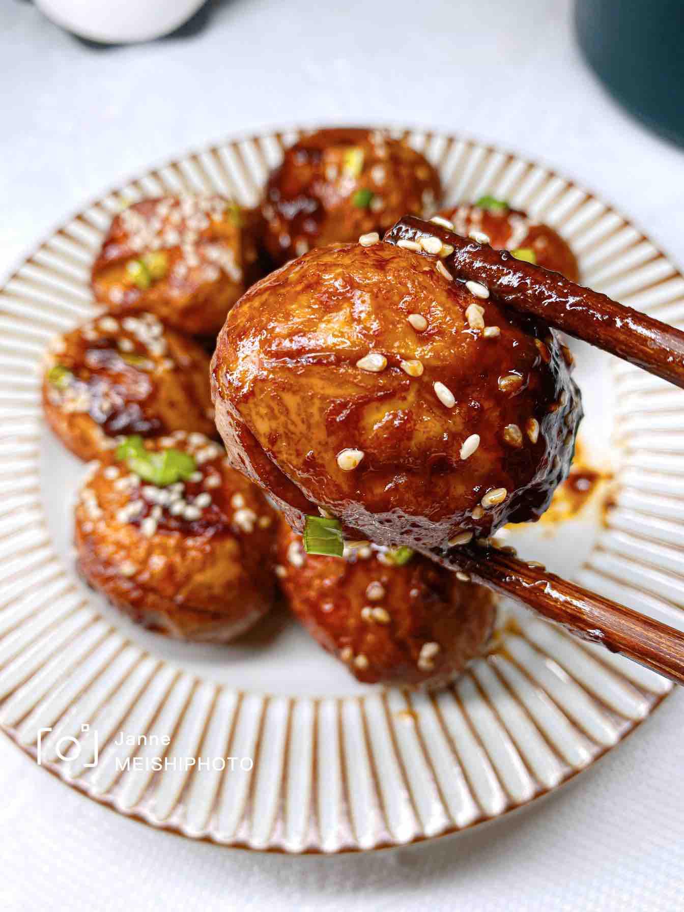 爆汁虎皮雞蛋的做法-家常味煎菜譜