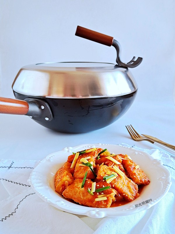 家常茄汁豆腐的做法-茄汁味煎菜譜-易網(wǎng)健康養(yǎng)生網(wǎng) 家常茄汁豆腐的做法-茄汁味煎菜譜