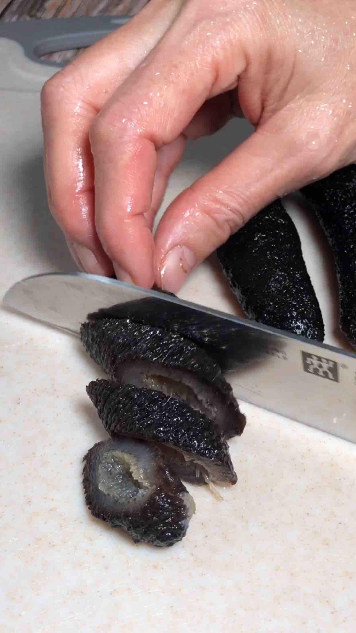 蔥燒海參的做法-家常味燒菜譜