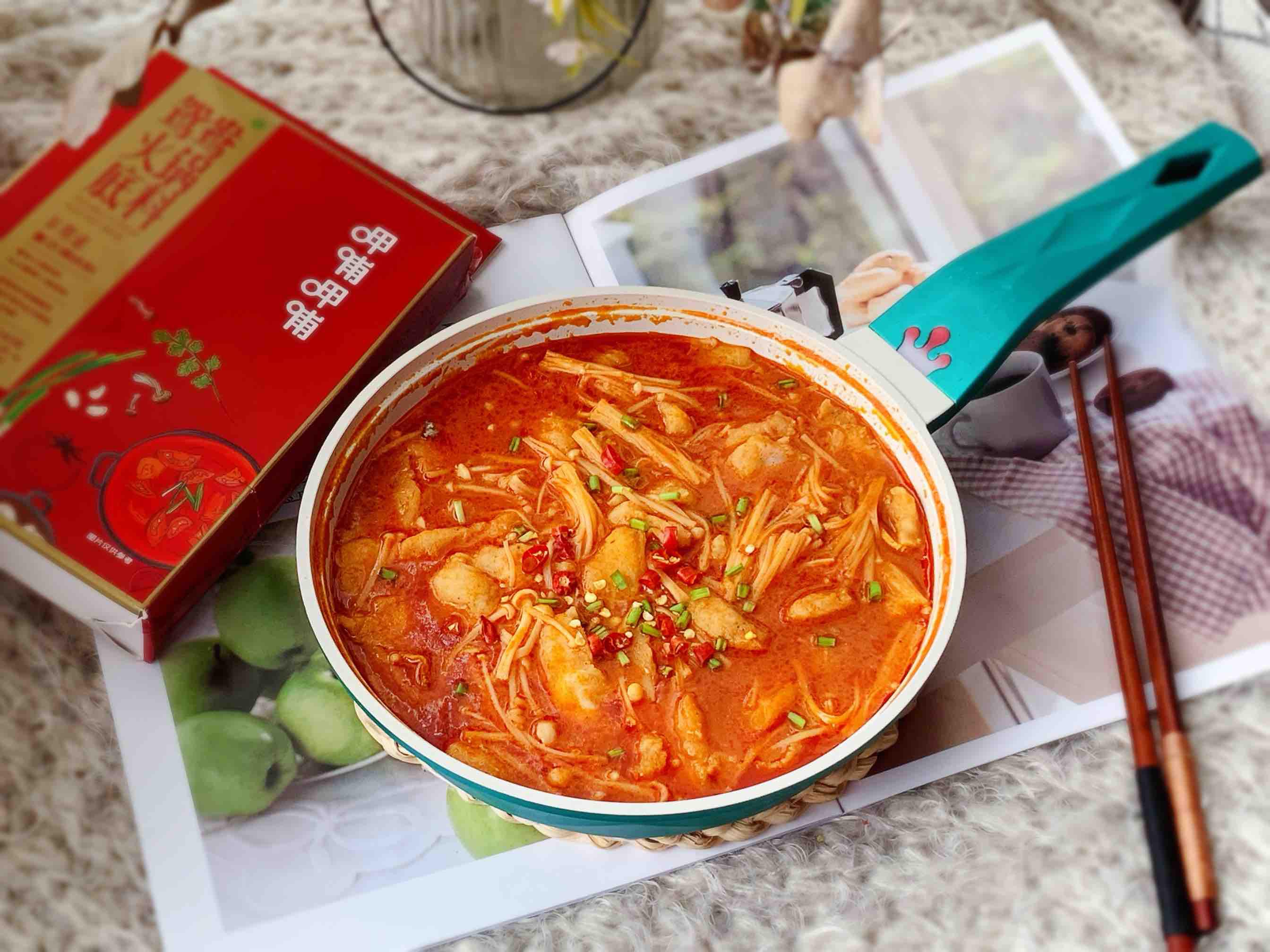 酸湯龍利魚的做法-酸辣味煮菜譜