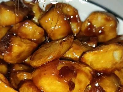 拉出長絲的拔絲土豆的做法-甜味其它工藝菜譜