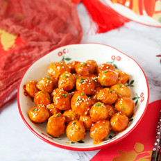 團團圓圓茄汁雞肉丸，酸甜開胃超好吃的做法-酸甜味煮菜譜