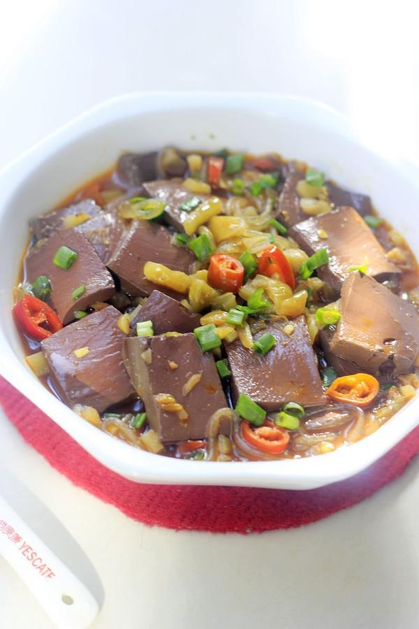 酸菜燒鴨血的做法-酸辣味炒菜譜-易網(wǎng)健康養(yǎng)生網(wǎng) 酸菜燒鴨血的做法-酸辣味炒菜譜