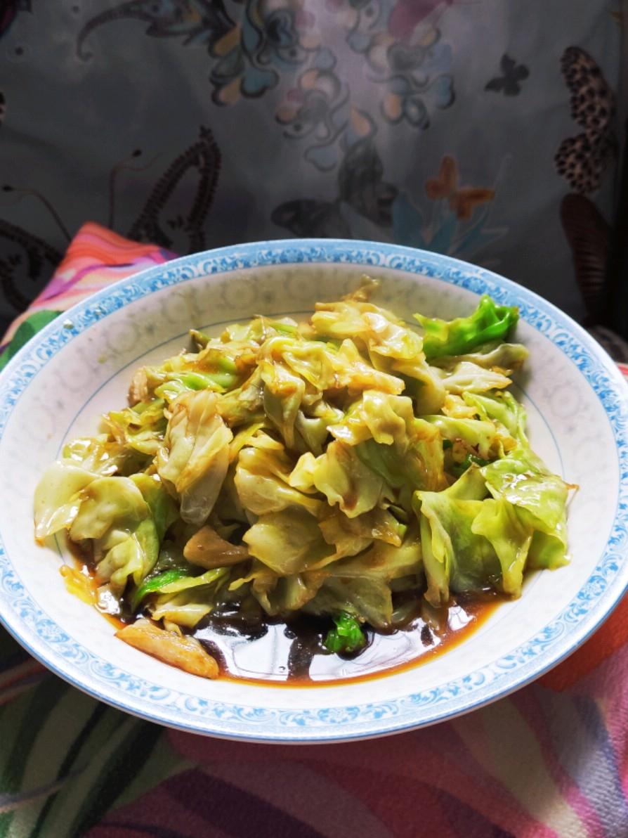 最好的下飯神菜~~~手撕包菜的做法-家常味炒菜譜