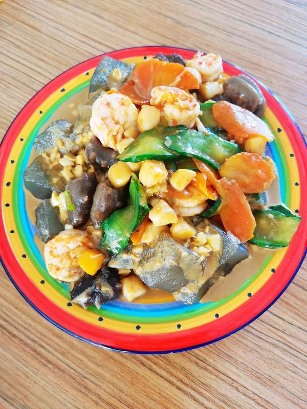 大連名小吃——三鮮燜子的做法-家常味炒菜譜