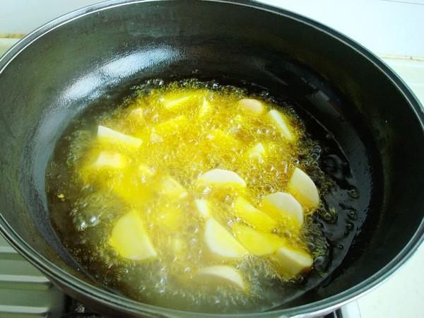 糖霜芋頭的做法-甜味炒菜譜