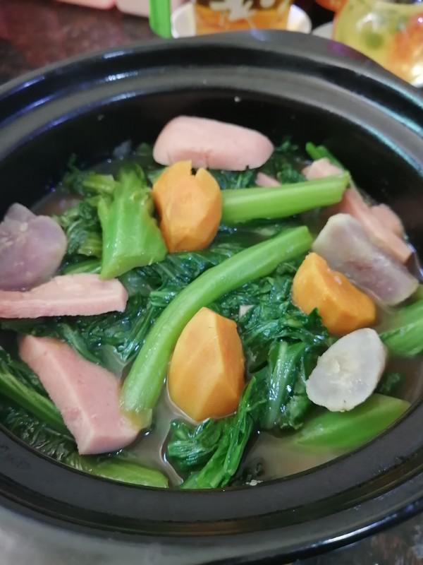 家鄉的味道~~午餐肉番薯芥菜煲的做法-家常味煮菜譜-易網健康養生網 家鄉的味道~~午餐肉番薯芥菜煲的做法-家常味煮菜譜