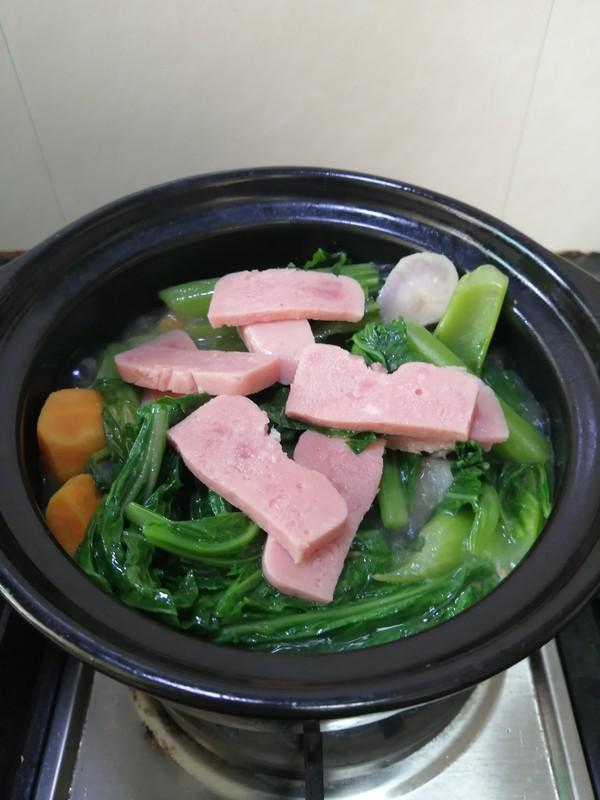 家鄉的味道~~午餐肉番薯芥菜煲的做法-家常味煮菜譜-易網健康養生網 家鄉的味道~~午餐肉番薯芥菜煲的做法-家常味煮菜譜