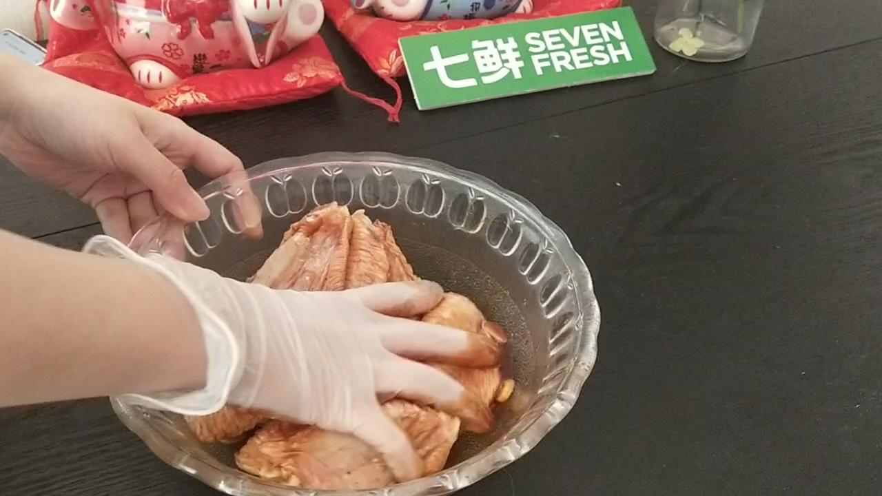 蜜汁脆皮烤雞翅的做法-咸鮮味烤菜譜