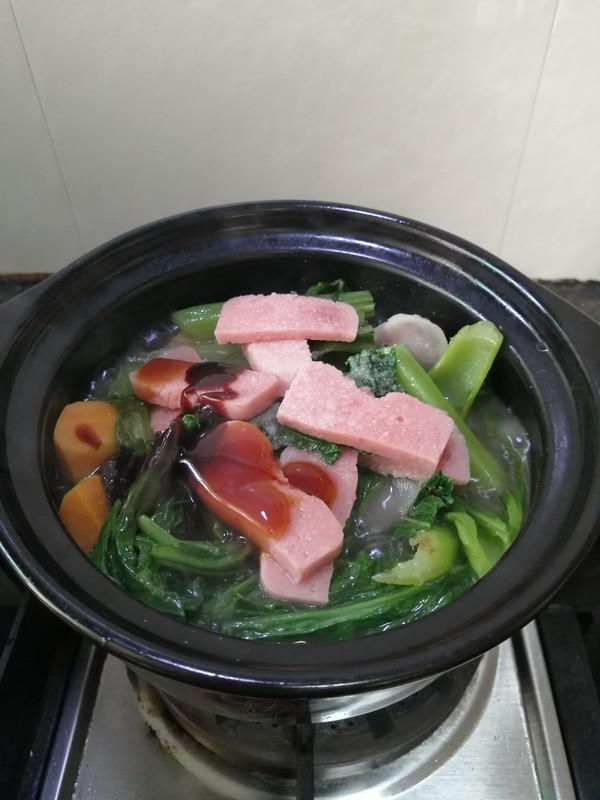 家鄉的味道~~午餐肉番薯芥菜煲的做法-家常味煮菜譜-易網健康養生網 家鄉的味道~~午餐肉番薯芥菜煲的做法-家常味煮菜譜