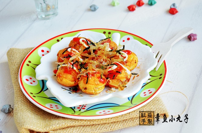 章魚小丸子的做法-茄汁味煎菜譜