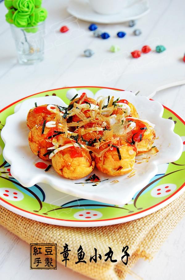 章魚小丸子的做法-茄汁味煎菜譜