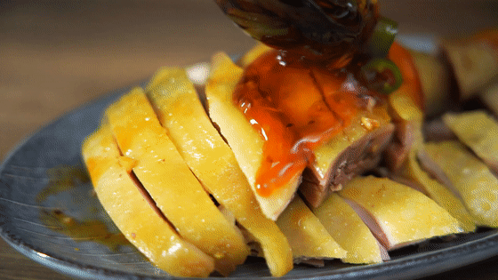 酸辣口水雞的做法-家常味拌菜譜