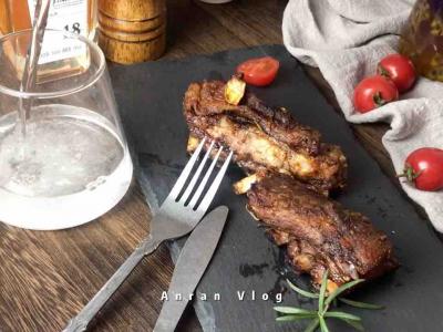 空氣炸鍋版烤羊排的做法-麻辣味烤菜譜