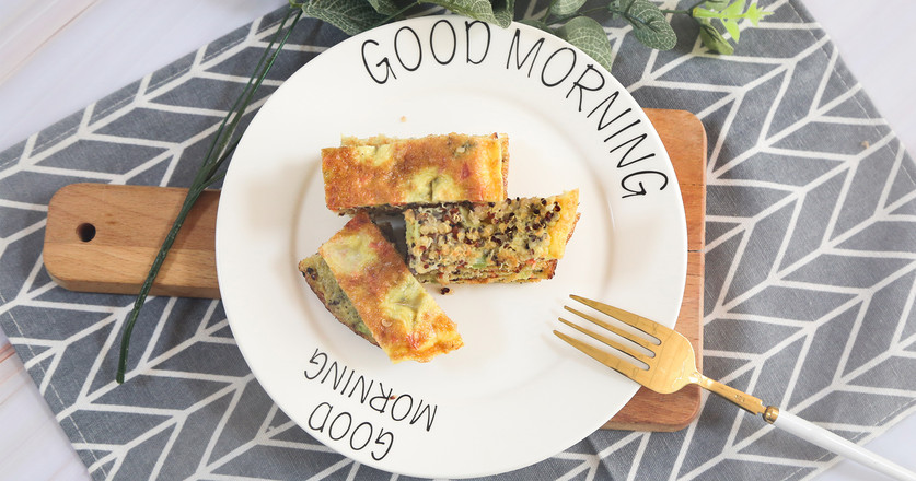 藜麥雞蛋餅的做法-咸鮮味煎菜譜