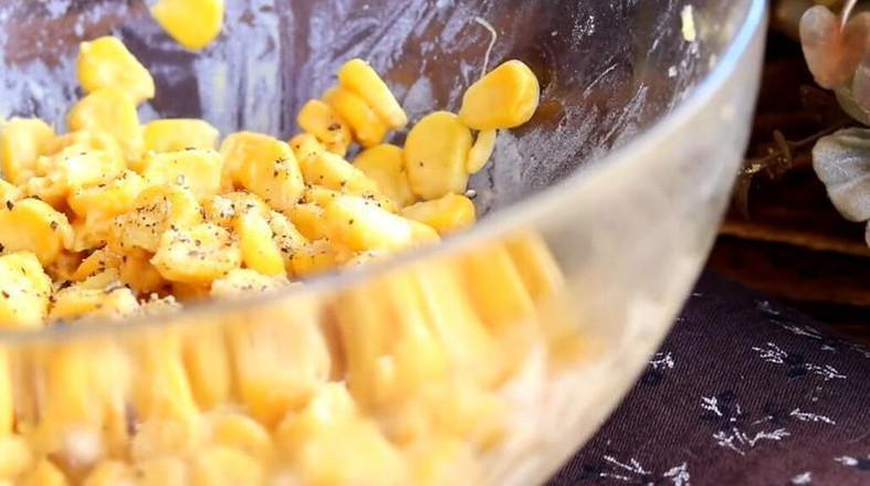 蛋黃芝士焗玉米的做法-奶香味烘焙菜譜