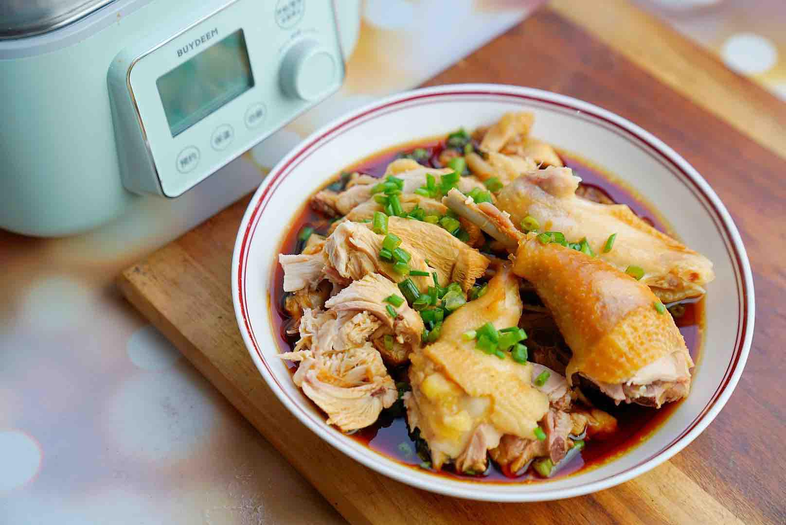 大吉大利，今天我們吃雞，醬油蒸雞健康又簡單的做法-家常味蒸菜譜