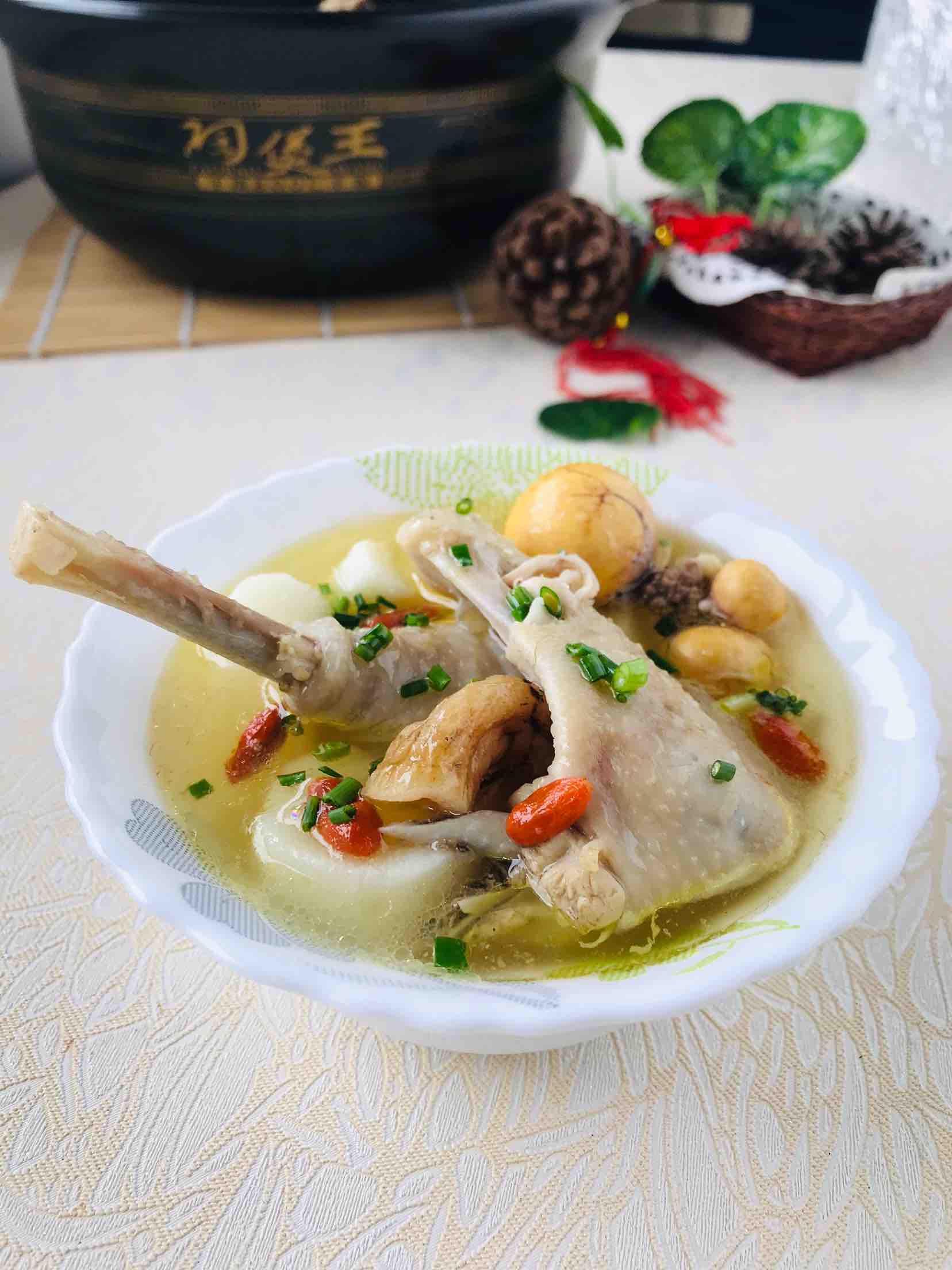 山藥天麻燉柴雞的做法-家常味燉菜譜