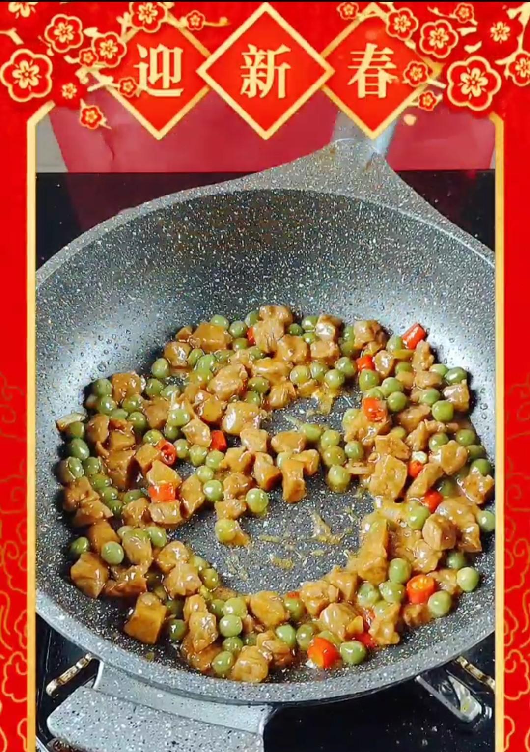 豌豆牛肉的做法-家常味炒菜譜