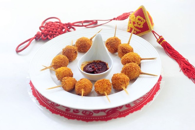 酥炸鵪鶉蛋的做法-家常味炸菜譜