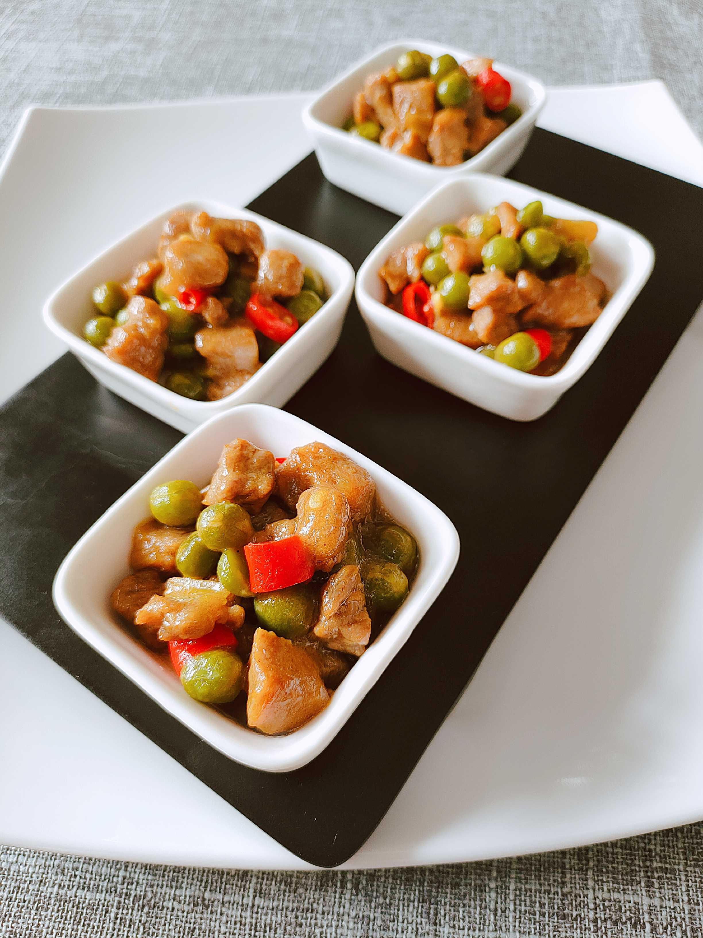 豌豆牛肉的做法-家常味炒菜譜