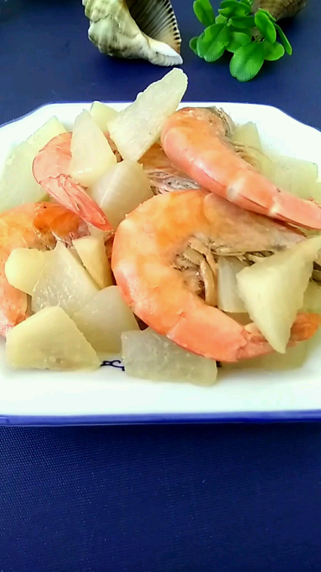 大蝦配蘿卜 鮮美加營養的做法-咸鮮味燒菜譜-易網健康養生網 大蝦配蘿卜 鮮美加營養的做法-咸鮮味燒菜譜