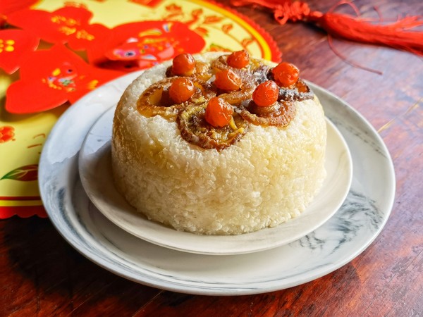 櫻桃夾沙肉的做法-甜味蒸菜譜