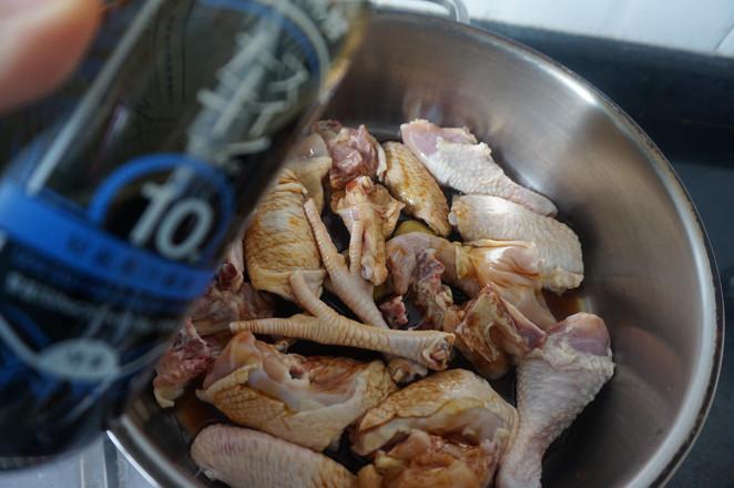 不用濃油赤醬也可以很下飯紅燒栗子雞的做法-家常味燉菜譜