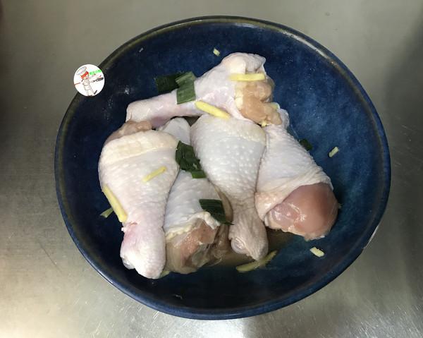 鹽焗雞腿 #電飯煲版#的做法-咸鮮味焗菜譜