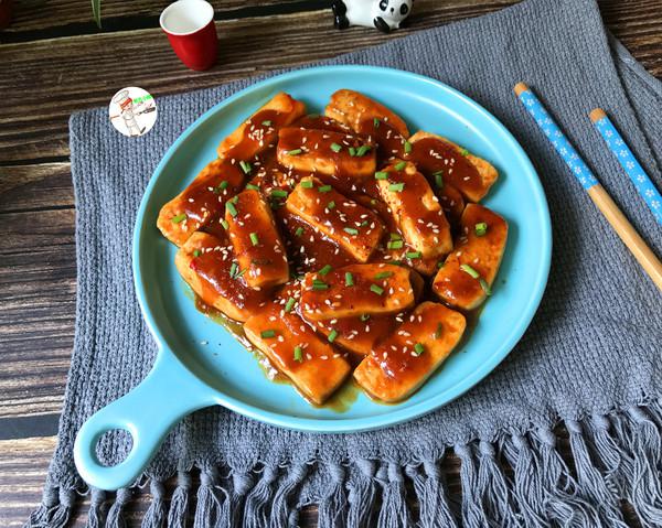 泰式甜辣豆腐的做法-酸甜味煎菜譜