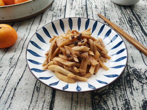 醬炒杏鮑菇的做法-家常味炒菜譜