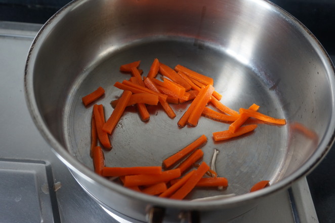 醬炒三色時蔬的做法-醬香味炒菜譜