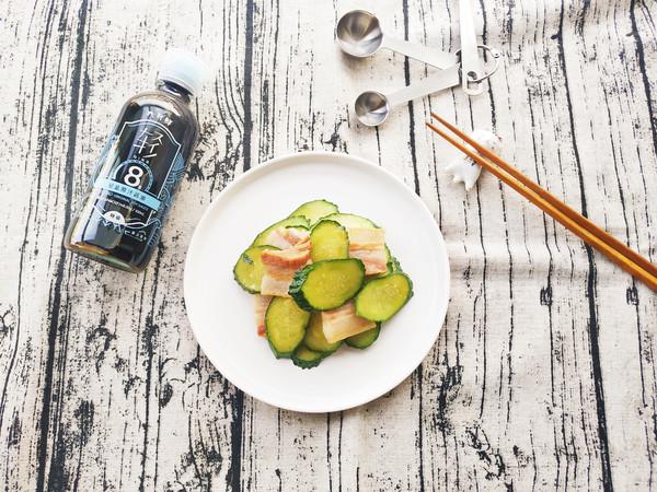 黃瓜炒咸肉的做法-家常味炒菜譜