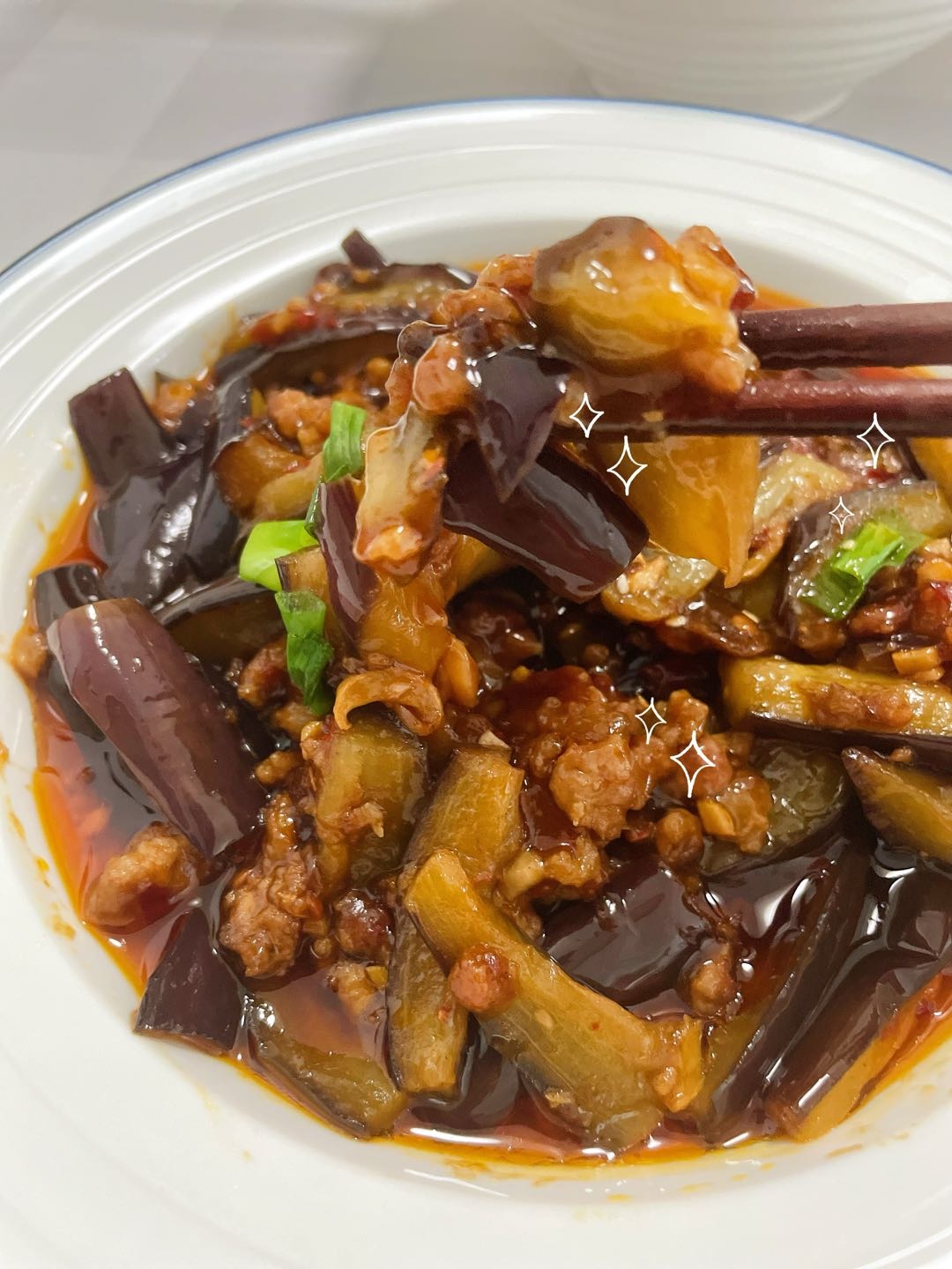 魚香茄子（不用過油）的做法-魚香味炒菜譜