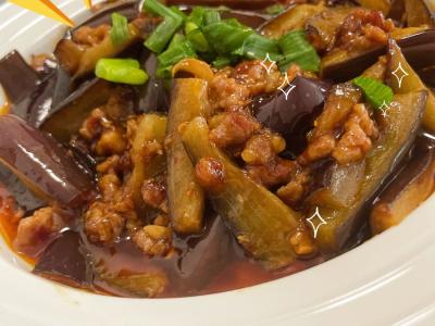魚香茄子（不用過油）的做法-魚香味炒菜譜