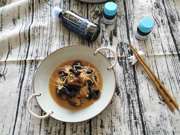 炒素三菌的做法-家常味炒菜譜