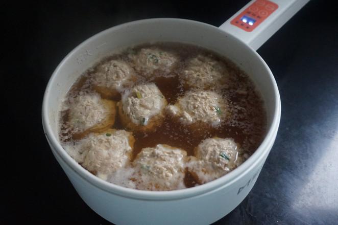 辣味獅子頭的做法-家常味煮菜譜