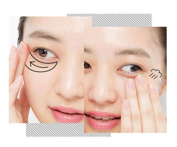 眼霜乳液搭配正確按摩手法能事半功倍