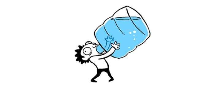 渴了可以喝水嗎，已經缺水！