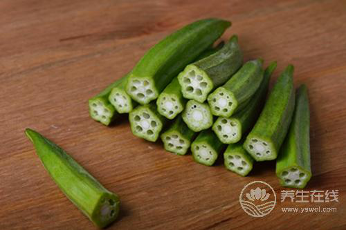 秋葵的營養價值很高，多吃對身體有好處