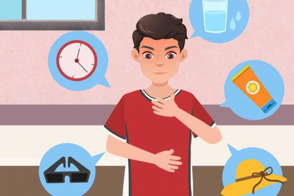 中暑喝霍香正氣水有用嗎