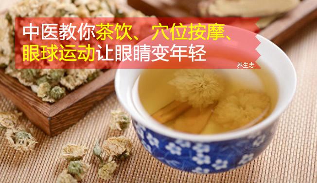 中醫教你茶飲、穴位按摩、眼球運動讓眼睛變年輕