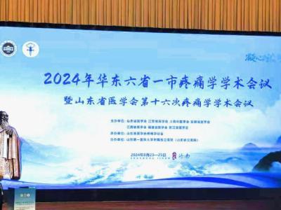 2024華東疼痛學術會議金華漢全息針灸受青睞大贊華漢針神奇跡創新